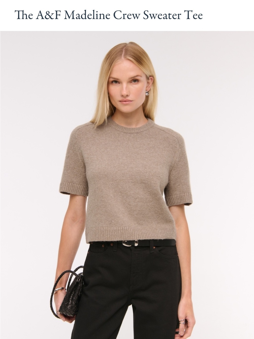 Abercrombie Short Sleeve Sweater